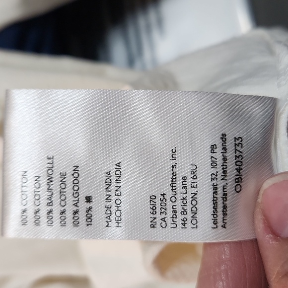 Anthropologie Pilcro Ruffle Open Back Long Sleeve Shirt - Picture 9 of 9